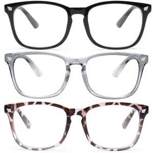 lot 6411 image: livho High Tech Blue Light Glasses - Advanced Blue Light Blocking Computer Glasses - Anti Eyestrain & UV Glare