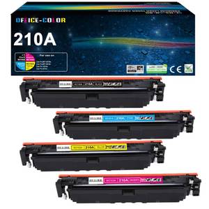 lot 6426 image: 210A Toner Cartridge 4 Pack Replacement for 210A Works with Color Laser Pro MFP 4301fdw 4301fdn Pro 4201dw 4201dn Printer Ink (Black,Cyan,Yellow,Magenta)