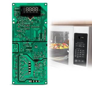 lot 6468 image: Dilomber for GE WB27X29801 Microwaves Control Board White LED Fits for GE Microwaves JNM3163RJ5SS JVM3162RJ5SS Replaces WB27X38153 4586374 AP6327864 PS12299300 Microwaves Parts, 1 Year Worry-Free
