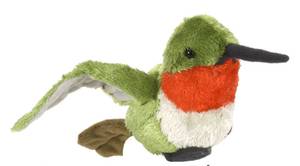 lot 6476 image: Wild Republic Hummingbird Soft Toy 8 Cuddlekins