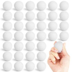 lot 6496 image: Hooqict Mini Foam Golf Stress Ball 25 Pack Small Sports Squeeze Ball Stress Relief Toy for Kids Adults Golf Party Gift Classroom Goodie Bag Stuffers School Carnival Prize