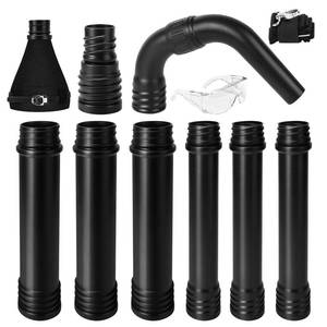 lot 9291 image: Buzzlett Upgraded Universal Gutter Cleaning Tools for Leaf Blowers, Compatible with Leaf Blower Brands EGO Power, Worx, Black Decker, SUNCHERS, HEINPRO, RYAHT, DEWALT, etc. Extends Up to 11FT