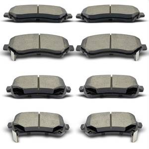 lot 11231 image: AnnoVinco 8PCS Brake Pads Replacement Kit Fits For 2008-2012 Chrysler Town & CountryDodge Grand Caravan,For 2009-2013 Dodge Journey,For 2012 Ram CV,For 2009-2012 Volkswagen Routan(D1273 D1326)