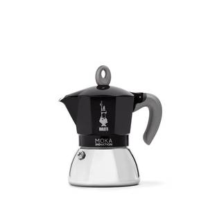 lot 11291 image: Bialetti - Moka Induction, Moka Pot, Suitable for all Types of Hobs, 4 Cups Espresso (5.7 Oz), Black (Used)