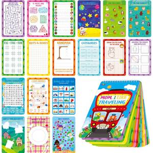 lot 12128 image: SpriteGru 31 Dry Erase Activities Book, Reusable & Erasable Game Pad, Explore and Find, Maze Matching TIC-TAC-Toe Dot to Dot Educational On The Go Toy and Learning Tool for Road Trip Airplane Travel