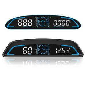 lot 12173 image: SinoTrack Digital GPS Speedometer Universal Heads Up Display for Car 5.5 inch Large LCD Display HUD with MPH Speed Fatigued Driving Alert Overspeed Alarm Trip Meter for All Vehicle
