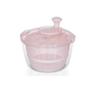 lot 12244 image: ccsxqy 5L Salad Spinner - Best Rated Vegetable & Fruit Dryer Bowl with Lid, Upgrade Anti-Crack & Heat-Resistant Material, Non-Slip Base, Easy Detachable for Cleaning(pink)