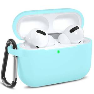 lot 12260 image: DGege Silicone Case Cover Compatible with Apple AirPods Pro, Protective Soft Case with Carabiner for Airpods Pro 2