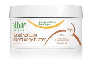 lot 12261 image: Alba Botanica Intense Hydration Whipped Body Butter, with Shea, Cocoa, and Kukui Nut Butters, 6.5 Oz (Packaging May Vary)
