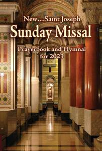 lot 12273 image: St. Joseph Sunday Missal Prayerbook and Hymnal for 2023 American Edition