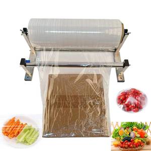 lot 13444 image: Stretch Film Wrapping Machine, Stainless Steel Table Stretch Film Dispenser, Wrapping Packing Machine, Manual Pallet Wrapper Tool Set (16 inch)