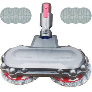 lot 13453 image: Wet Mop Head Attachment for Dyson v15 v7 v8 v10 v11, Hardwood Floor Mopping Cleaning for sv10 sv11 sv12 sv14 Vacuum Attachments with 6 Pads ��2026��v10 slim, v12, sv18 NOT Compatible (30)