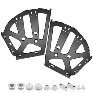 lot 14201 image: Litoexpe 3 Layers Black Shoes Drawer Cabinet Hinges, Stainless Steel Shoe Cabinet Replacement Fittings Flip Plate Frames Turning Rack Accessory for Home, 1 Pair