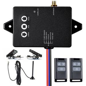 lot 14208 image: Hifybaty Upgraded Wireless Dump Trailer Remote Controller - High Power Edition for 3-Wire4-Wire 12V Hydraulic Dump Trailer Wireless Remote Kit Hydraulic Trailer Controllers