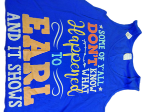lot 14243 image: Golden State Warriors Inspirational Quote Blue T-Shirt Size XXL