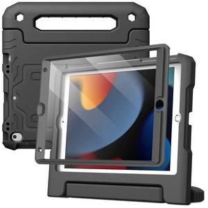 lot 14292 image: JETech Kids Case for iPad 10.2-Inch (9th8th7th Generation, 202120202019) with Built-in Screen Protector, Shockproof Full-Body Handle Stand Tablet Protective Cover (Black)