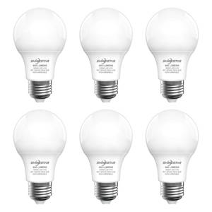 lot 14326 image: SHINESTAR A19 LED Light Bulb, 60 Watt Light Bulbs 5000K Daylight White, E26 Standard Base, Non-Dimmable, 6-Pack