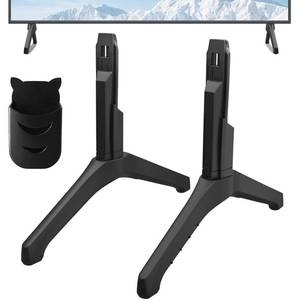 lot 14343 image: TV Stand for Samsung TV Legs Replacement, for UN55TU7000FXZA UN50TU7000FXZA UN58TU7000FXZA UN50TU700DFXZA UN55TU700DFXZA UN58TU700DFXZA UN50TU8000FXZA LH55BETHLGFXGO, Only for Models We Listed, Black