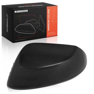 lot 14395 image: A-Premium Driver Side Rearview Mirror Cover Cap - Compatible with Toyota Corolla 2020 2021 2022 2023 2024 - Smooth Black
