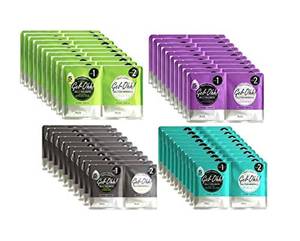 lot 15598 image: Avry Gel Ohh Spa Pedicure Footbath - Gel Oh - 40PK Combo1 - Combo Pack 10 of Each Fragrance - 40