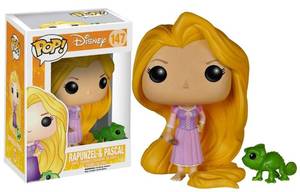 lot 16086 image: Funko POP Disney Tangled Rapunzel & Pascal missing pascal