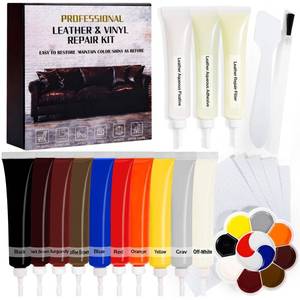 lot 16131 image: FAVIRZCE Vinyl & Leather Repair Kit for Furniture