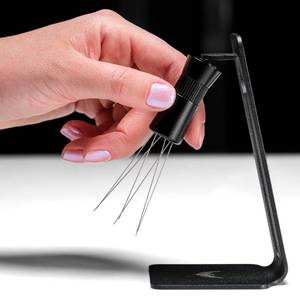 lot 16170 image: KNODOS Espresso WDT Tool Magnetic Needle Coffee Distrubution Tool With 0.4mm & 0.25mm Needles Premium Espresso Accessories For Coffee Bar (Model B)