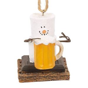 lot 16179 image: Smores Original Beer Mug Christmas Ornament beer mug disconnected