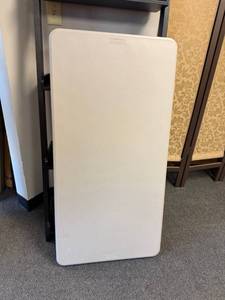 lot 909 image: Lifetime 4 ft folding table