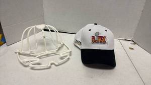 lot 1065 image: Super Bowl XXXIX Caesars Sportsbook Hat with Cap Washing Frame