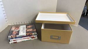 lot 1235 image: DVDs complete and storage box