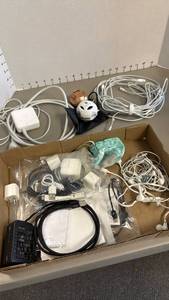 lot 1240 image: Apple Mag Safe adapter, chargers and adapters