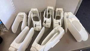 lot 1255 image: Shoe slot organizers