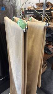lot 1333 image: Table cloths possibly linen recently dry cleaned