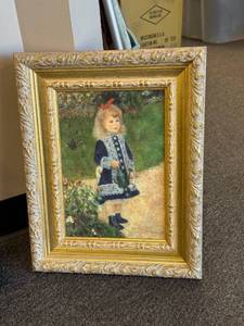 lot 1411 image: Framed print 17 x 14 in