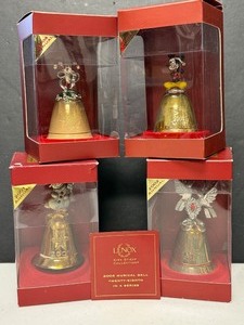 Lenox Kirk Stieff Silver Plated Christmas Bell Collection 2001-2005 missing 03