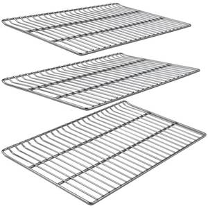 lot 20726 image: Cooking Grate Replacement Parts for Masterbuilt 40 Inch Electric Smoker, 19.69 x 12.28 Grill Grids, Smoker Grates for Masterbuilt MB20070115, MB20072918, MB20074719, MB20072916, 3 Pack
