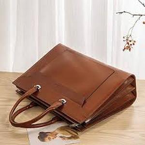 CLUCI Laptop Totes for Women Leather Womens Briefcase 15.6 Inch Computer Shoulder Bag for Work