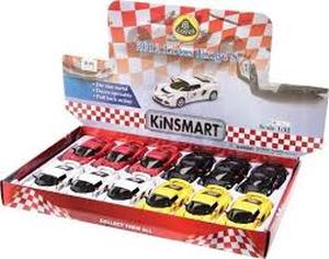 lot 20721 image: 2012 Lotus Exige S - White - Kinsmart Pull Back & Go Diecast Metal Model Car -12 ct