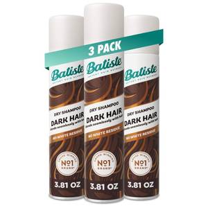 Batiste Dark Dry Shampoo, Waterless shampoo, 3.81oz 3 pack - Retail: $27