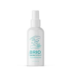 lot 110 image: BRIOTECH Hypochlorous Acid Spray  Topical Skin Face & Body Mist  Support Irritations  Soothe Redness  Dry Skin & Scalp  Athletic Itch  Packaging May Vary 3.4 Fl Oz (Pack of 1) - Retail $31