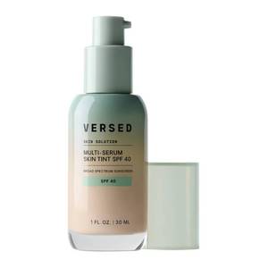 lot 121 image: Versed Skin Solution Multi-Serum Skin Tint Foundation - SPF 40 - 2N - 1 fl oz Cream, Light Neutral Shade, Single Container - Retail $20