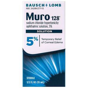 lot 123 image: Muro 128  sodium chloride  SOLUTION - Retail $26
