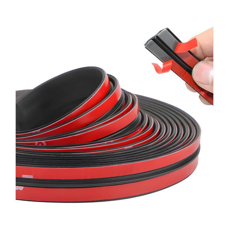 lot 5346 image: BESULEN 26 Ft Car Windshield Weather Stripping, T Shape 14mm19mm As a Set, Adhesive Rubber Seal Strip, Auto Sunroof Sealing Gasket, Front Rear Windshield Trim Leak Sound Proofing Weatherstrip