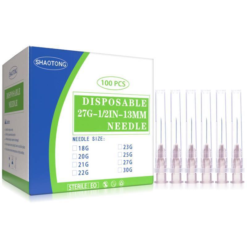 lot 5358 image: SHAOTONG 27 Gauge 12 Inch Luer Lock Accessories Disposable Lab Supplies, Pack of 100