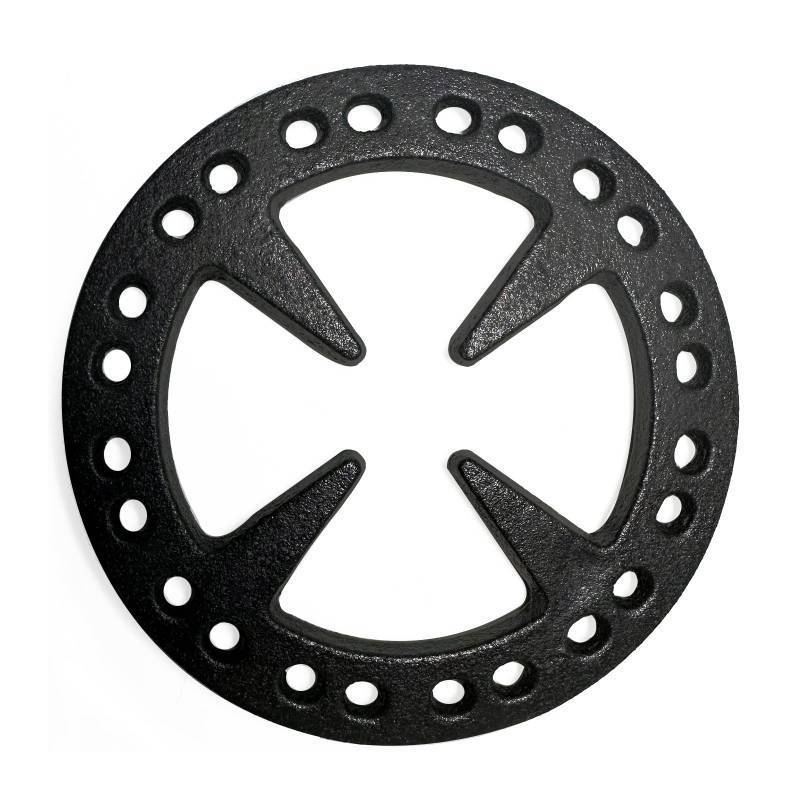 lot 5667 image: MENSI 5 Upgrade Design Casting Iron Gas Ring Reducer Flat Pot Rack Cast Iron Turkish Coffee Pot Support Ring For Espresso Maker,Coffee Moka, Gas Cooker