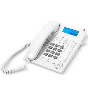 lot 1005 image: Corded Landline Phone with Caller ID, Speakerphone, Mute, 10 One-Touch Speed Dial Buttons, Desk Phones for Home &amp Office with Adjustable Volume, Telephone Landline Phones