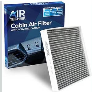 lot 1006 image: AirTechnik CF12159 Cabin Air Filter wActivated Carbon  Fits Hyundai Sonata Hybrid 2016-2019, Nexo 2019-2023, Kia Optima 2016-2020, Cadenza 2017-2019, Telluride 2020-2021, Carnival 2022-97133-C1010