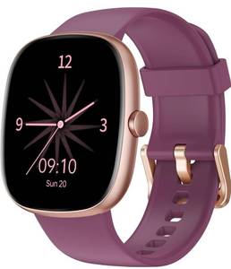 lot 1020 image: Fitness Tracker with Call Function, 1.85 Fitness Watch for Women and Men, 247 Heart Rate &amp Blood Oxygen Monitor, Sleep Tracker, 100 Sport Modes, IP68 Waterproof (Purple)