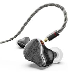 lot 1027 image: BASN Bmaster5 in Ear Monitors, 1DLC Diaphragm4BA 5 Drivers Drummers Headphones with Silver-plated OFC Cable, Noise Isolation IEM Earbuds for Musicians (Midnight Black) Retail$167